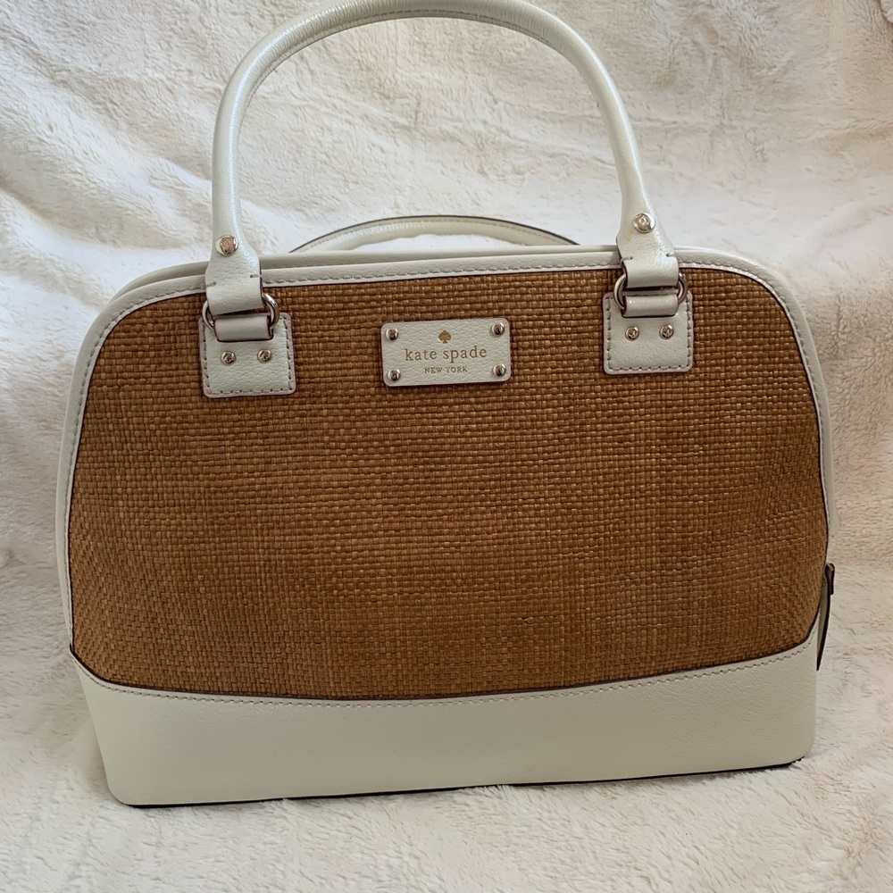 Kate spade Rachelle Wellesley straw bag